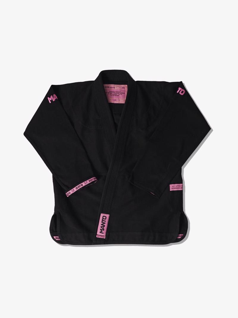 MANTO 'RISE 2' BJJ GI -BLACK/pink